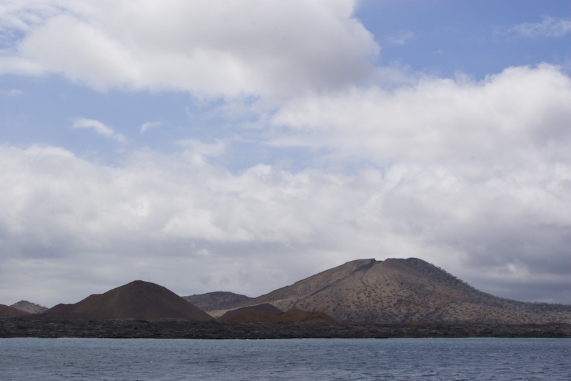 Volcanic Cones On Santiago